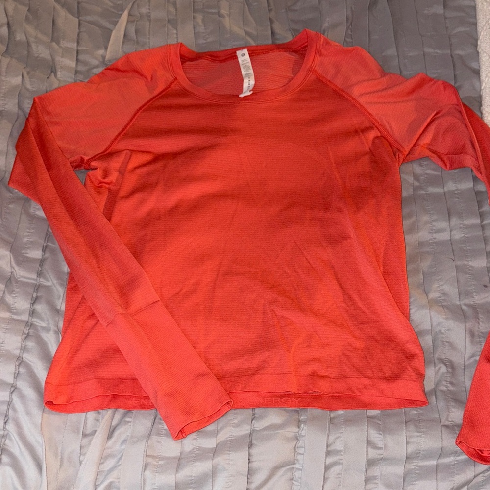 LULULEMON CORAL SWIFTLY TECH 10